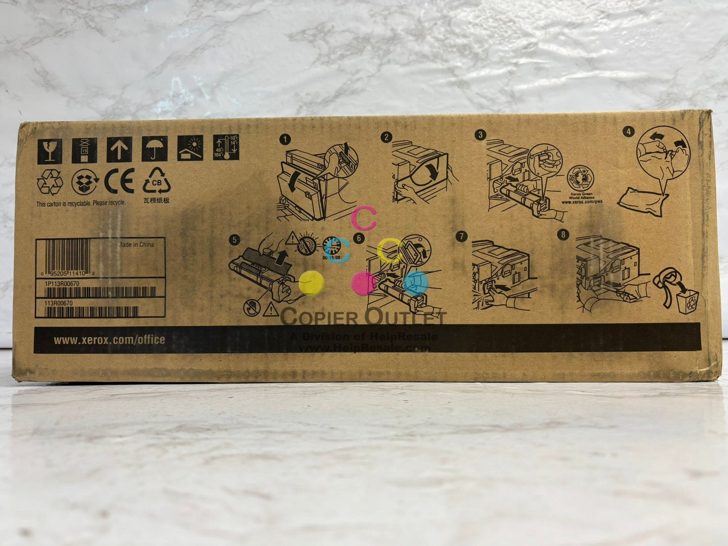 Genuine Xerox Phaser 5500,5550 Drum Cartridge 113R00670 (Water Damaged box)