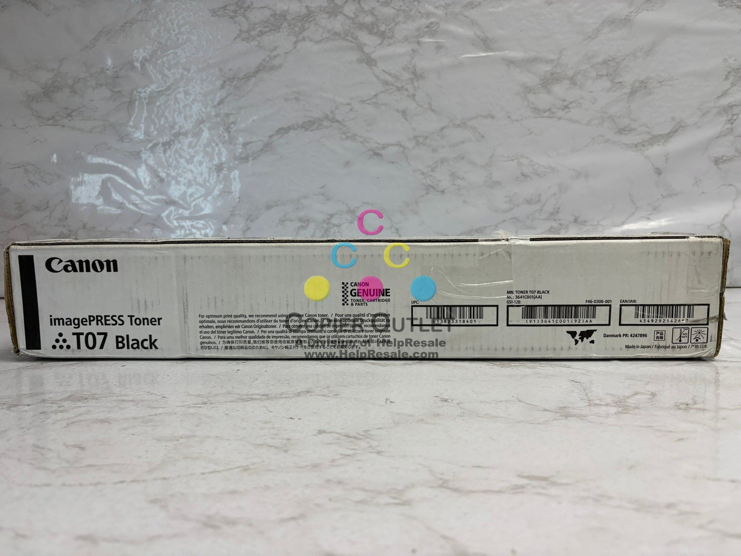 New Cosmetic OEM Canon imagePRESS Lite C165,C170,C265,C270 Black Toner T07K