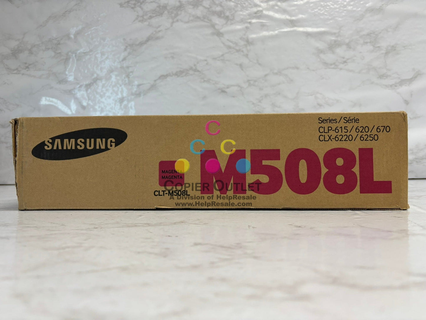 New OEM Samsung CLP-615ND,620N,670ND,6220FX,6250FX Magenta Toner CLT-M508L