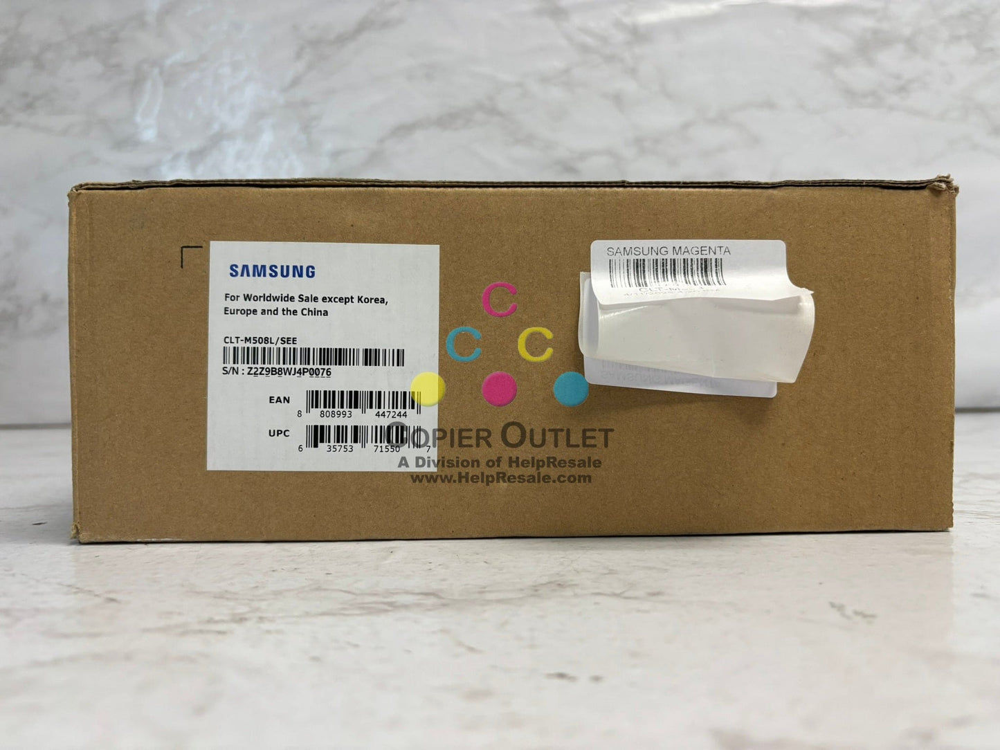 New OEM Samsung CLP-615ND,620N,670ND,6220FX,6250FX Magenta Toner CLT-M508L