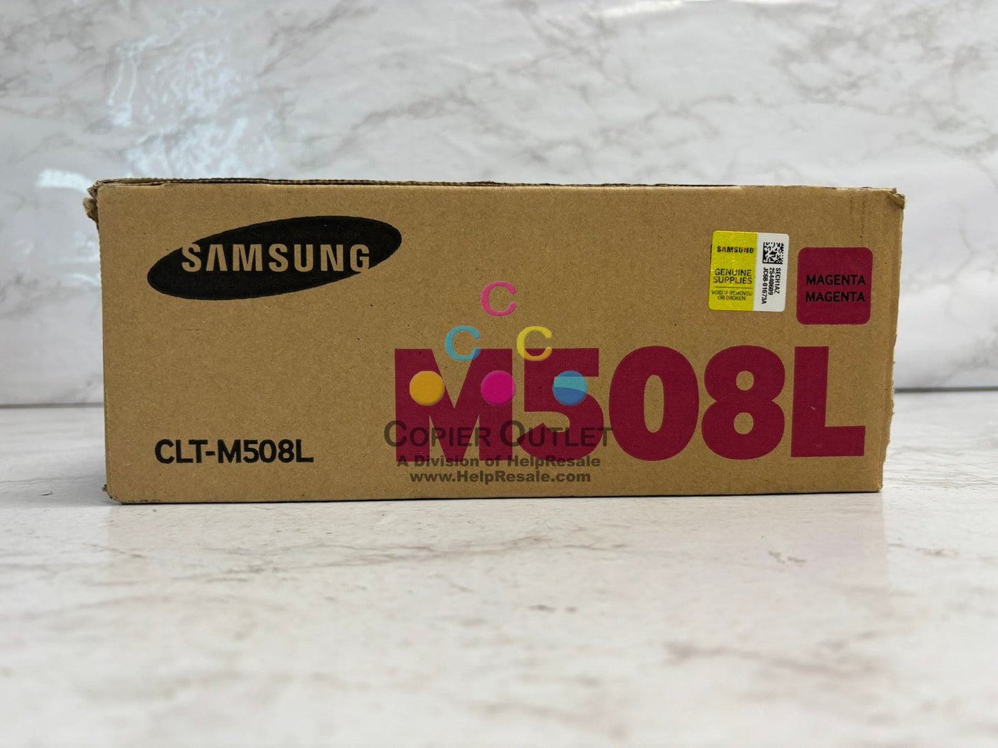 New OEM Samsung CLP-615ND,620N,670ND,6220FX,6250FX Magenta Toner CLT-M508L