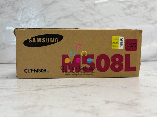 New OEM Samsung CLP-615ND,620N,670ND,6220FX,6250FX Magenta Toner CLT-M508L