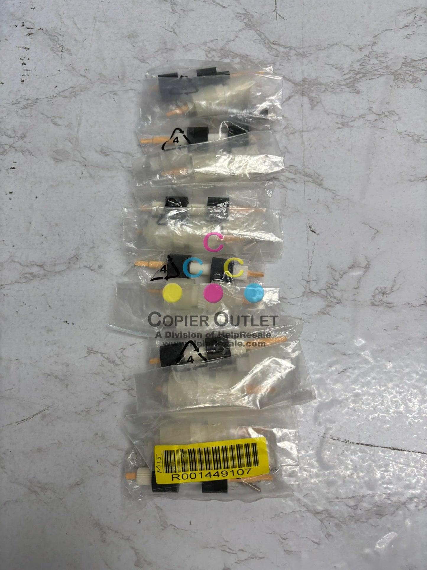 6 Genuine Xerox 4112,4127 Roller Kit and Repair Kit 604K23660 x5, 604K23670 x1