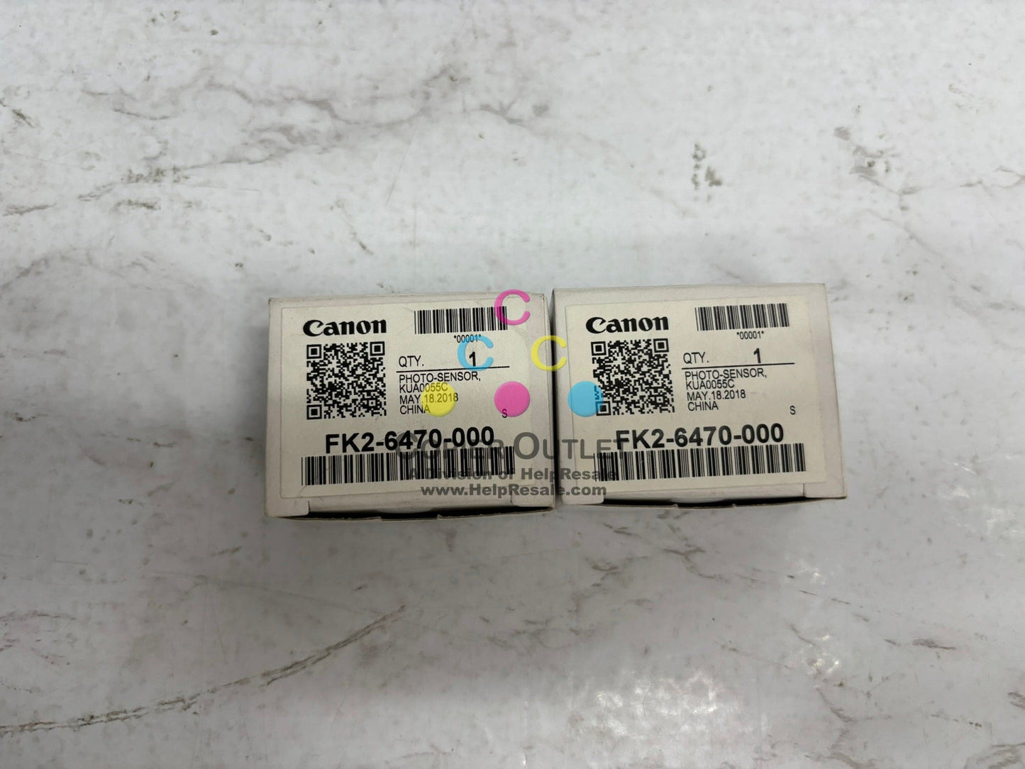 2  OEM Canon iPROGRAF iPF650 ,iPF655 ,iPF760 ,iPF765 Photo Sensor FK2-6470-000