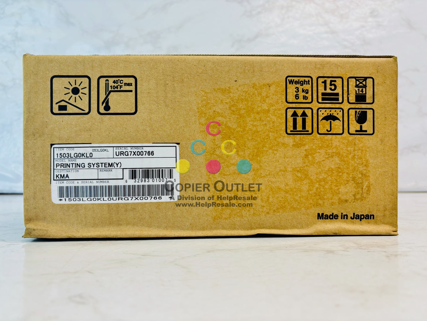 Genuine Kyocera CS-2540, CS-2560 ,CS-3060 Printing System(Y) 1503LG0KL0