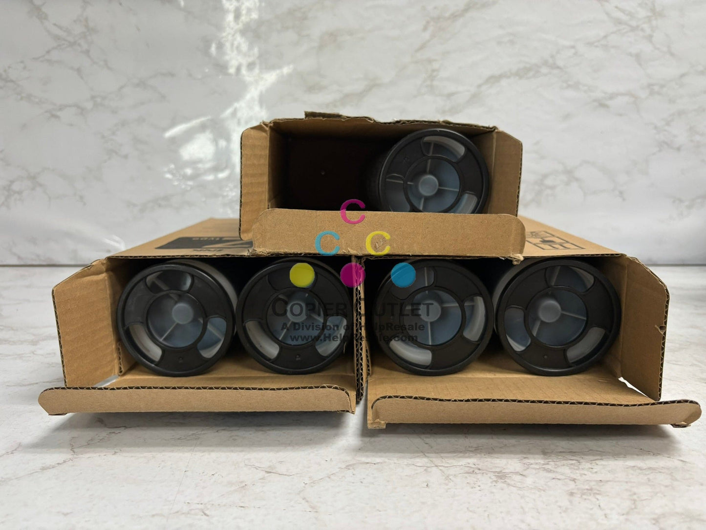 OEM Riso RZ-200,RZ-220,RZ-220UI,RZ-300,RZ-310 Z Type Black Toners S-4253 (5 Toners)