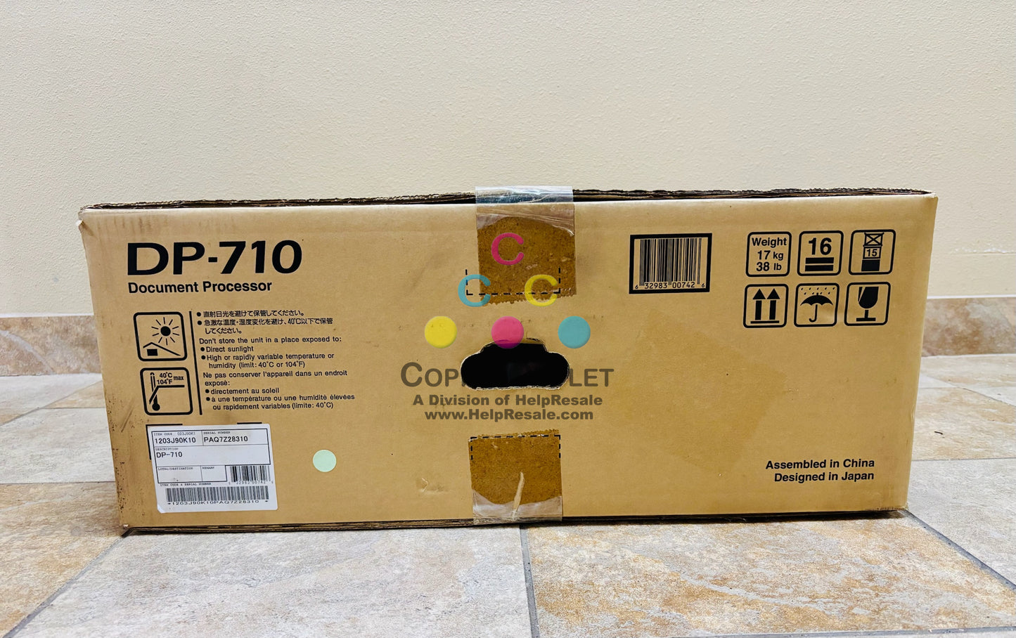 Genuine Kyocera DP-710, 1203J90K10 Document Processor