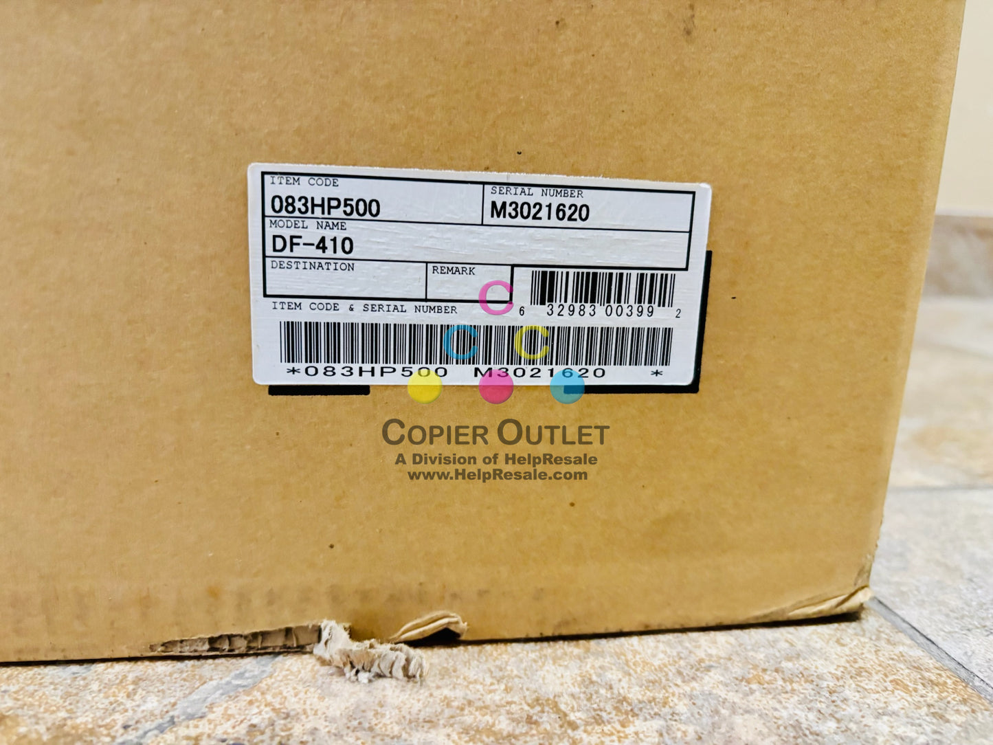 Genuine Kyocera DF-410, 083HP500 Document Finisher