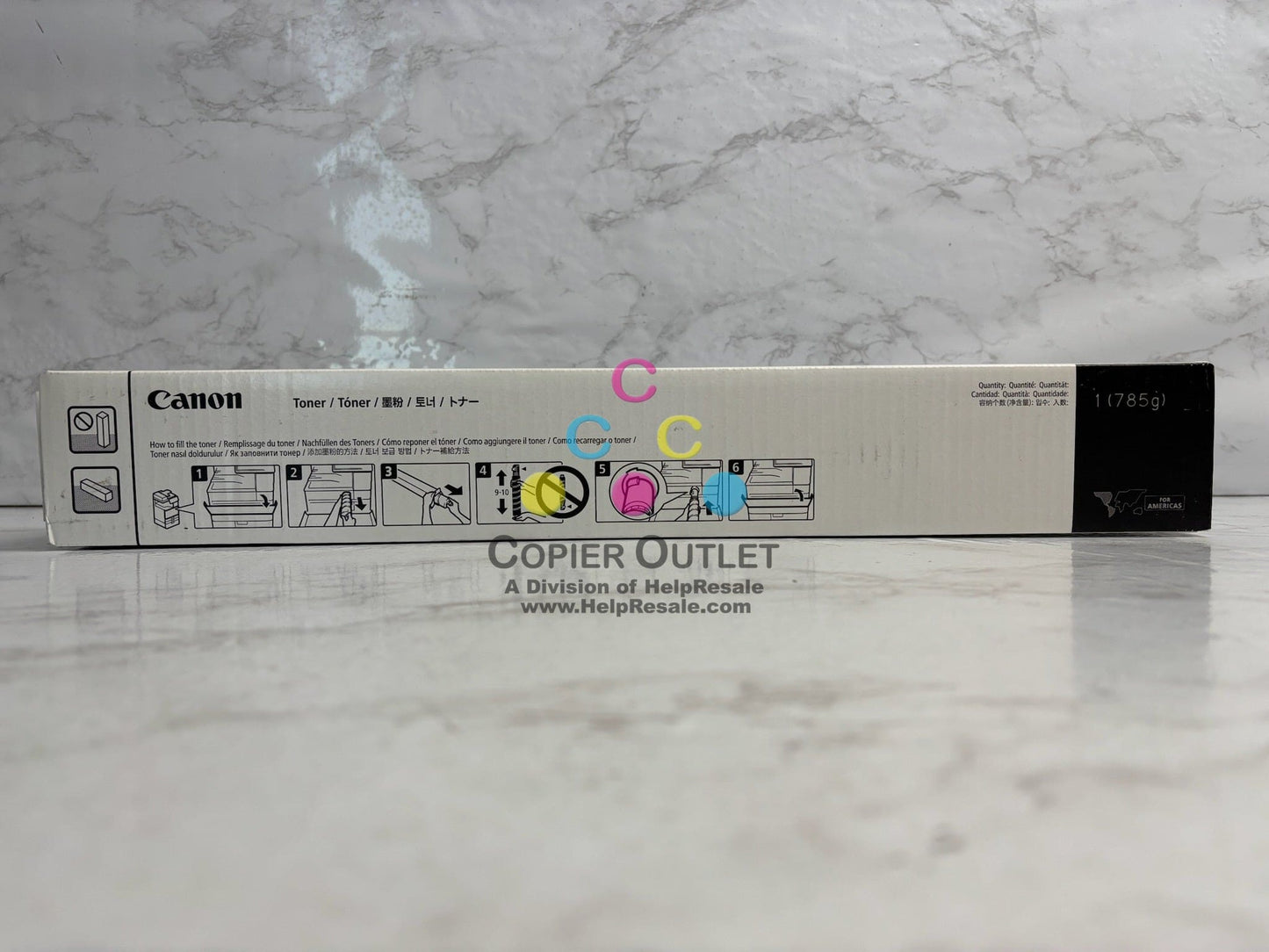 New Genuine Canon iR ADVANCE DX 4925i,4935i Black Toner GPR-67, GPR67 (5745C003)