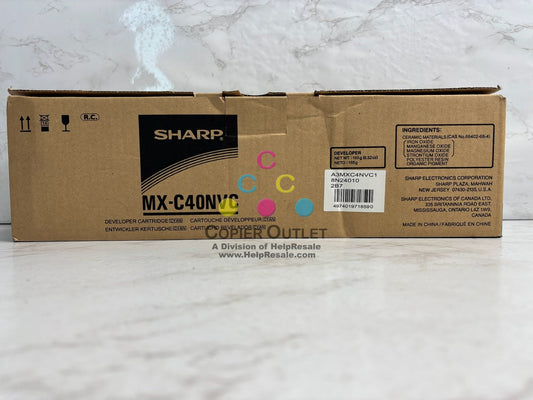 New Genuine Sharp DX-C310,DX-C311 Cyan Developer Cartridge MX-C40NVC