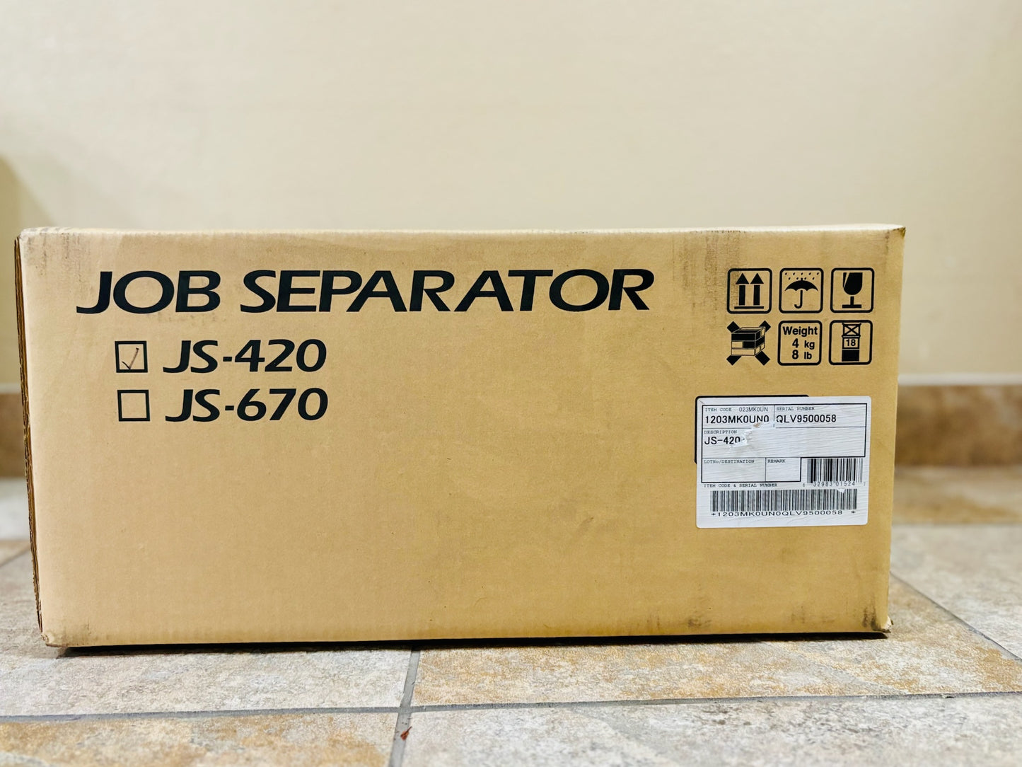 New Genuine Kyocera JS-420 Job Separator