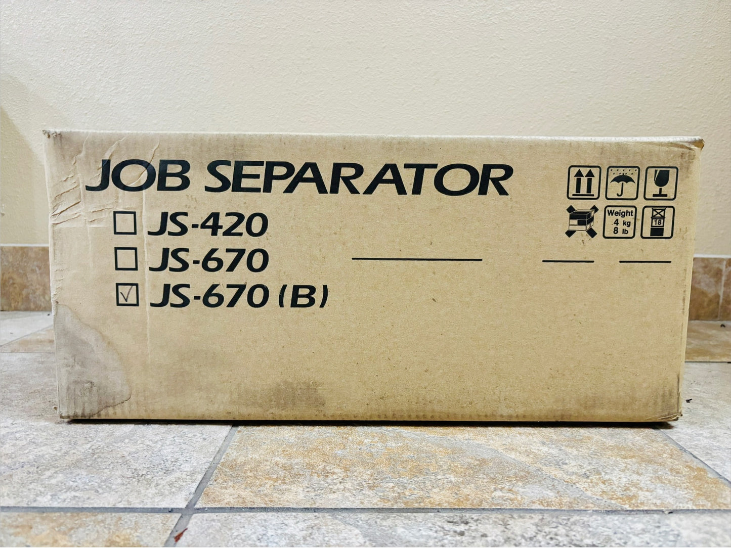 Genuine Kyocera KM 2540, 2560, 3040, 3060 Job Separator JS-670(B), 1203LC0UN1