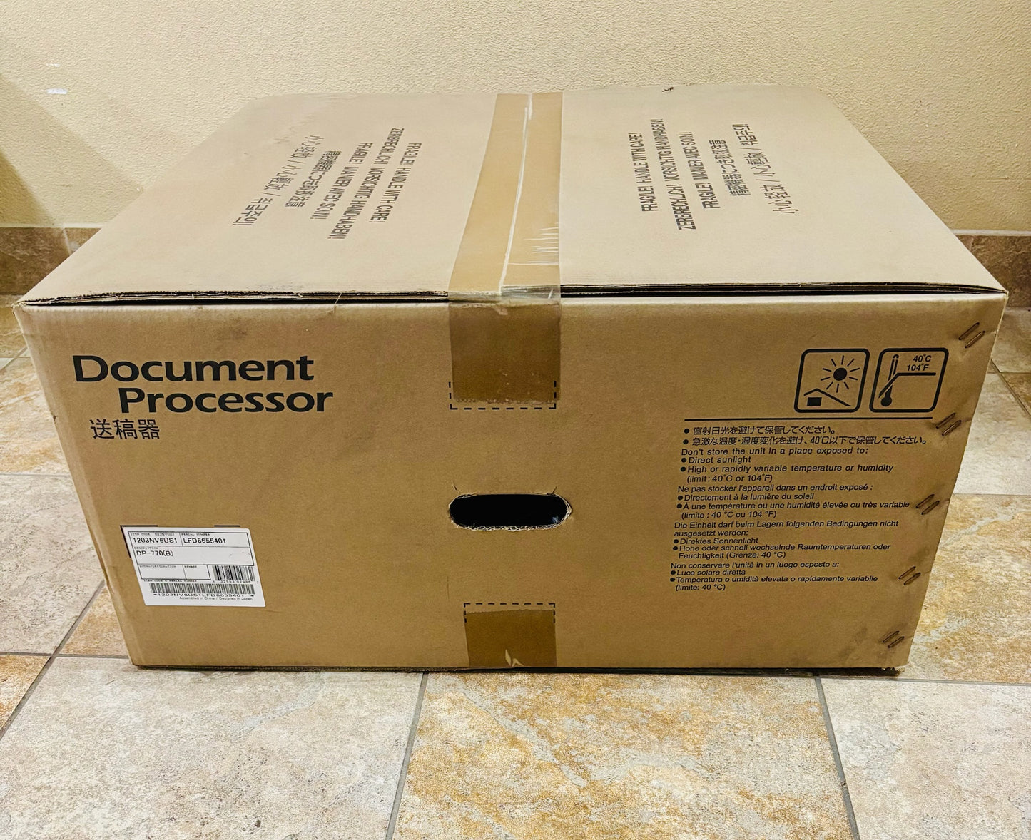 Genuine Kyocera TASKalfa 3050ci 3500i Document Feeder DP-770(B)