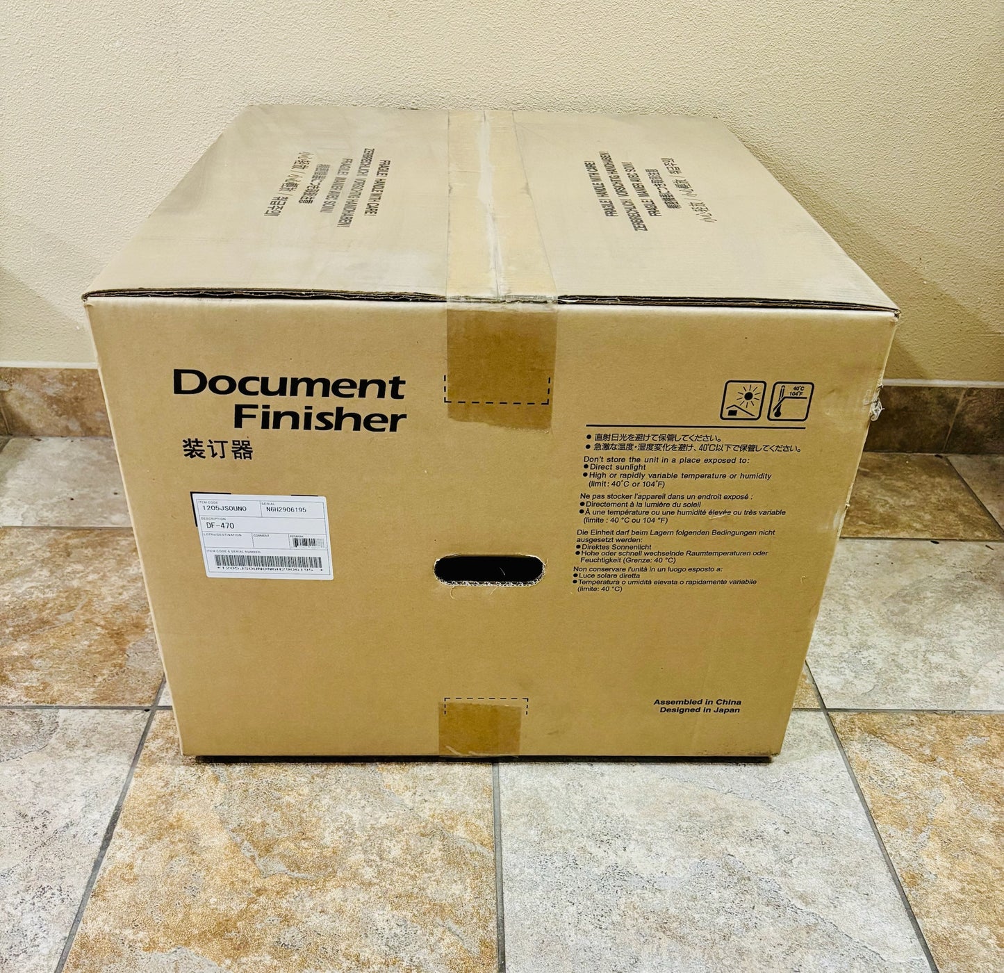 New Genuine Kyocera DF-470 Document Finisher