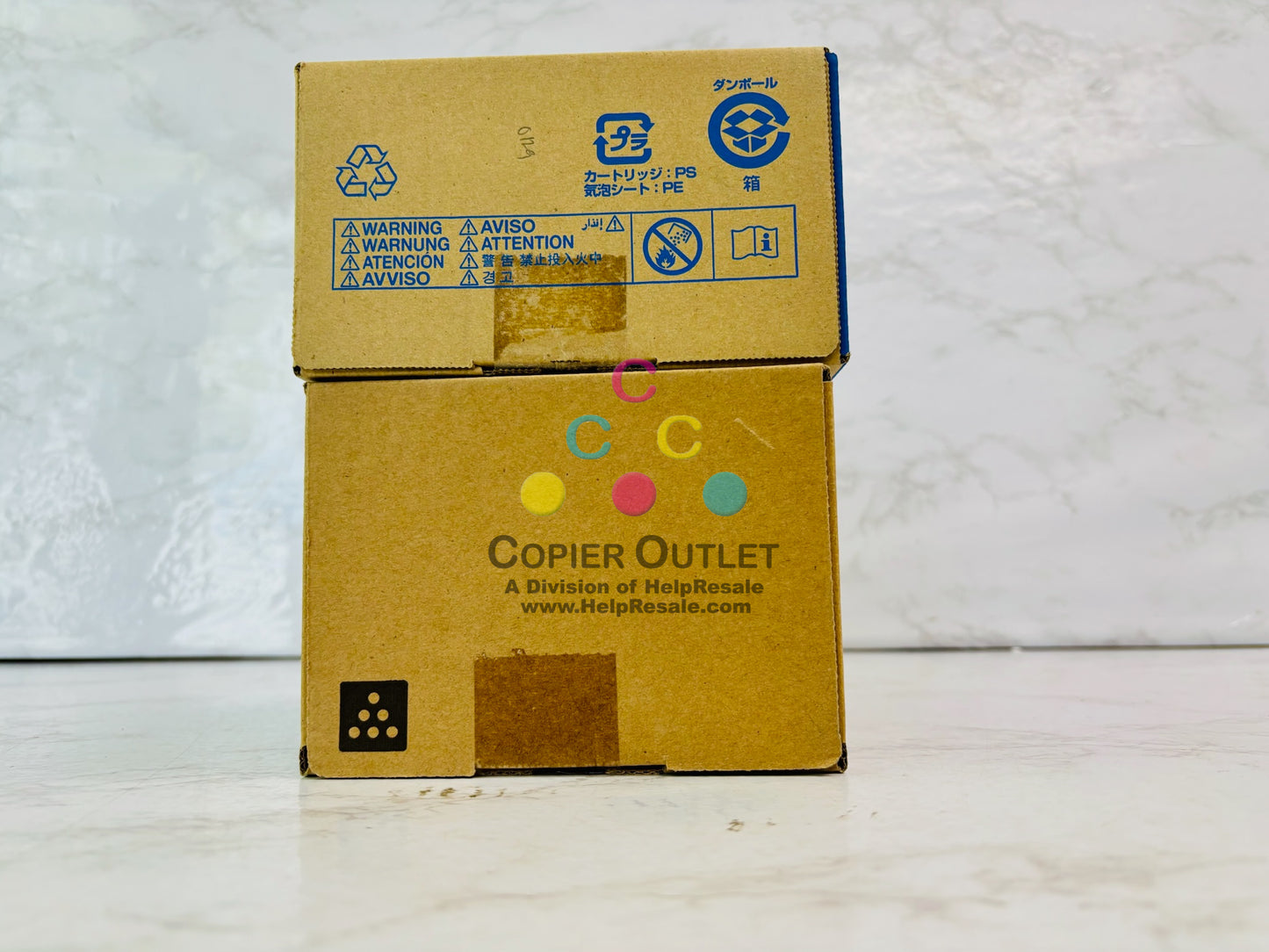 2 Genuine Konica Bizhub C25  Black Toner TNP27K