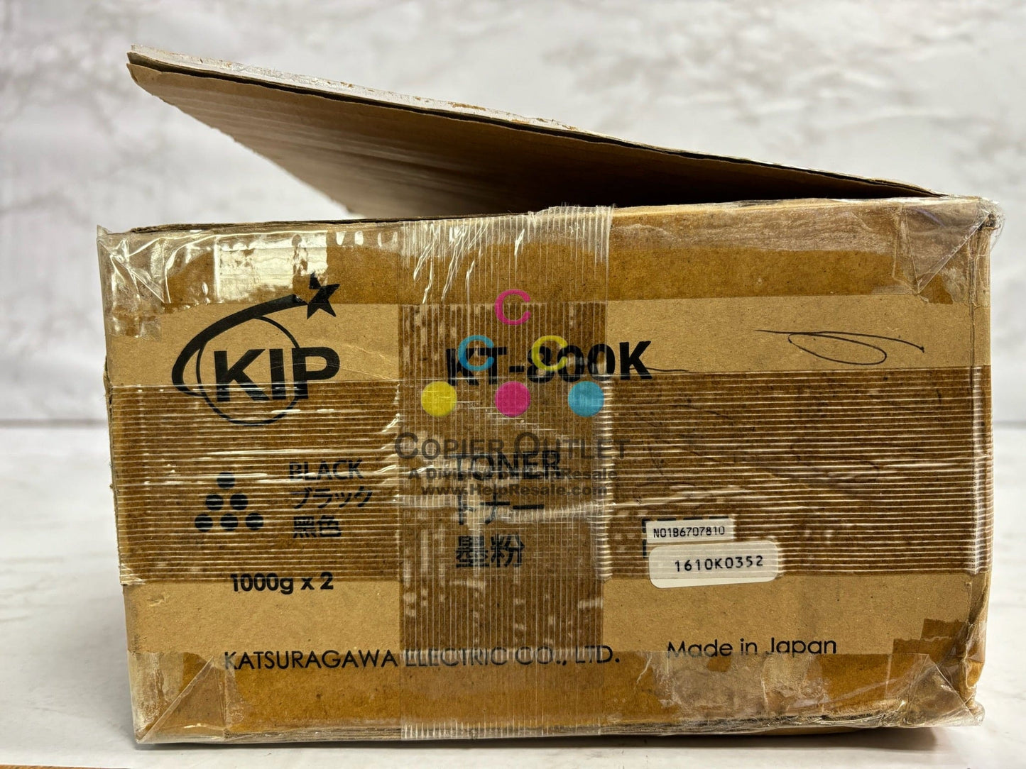 Open Genuine KIP 850,870,880 Black Toner KT-800K Z350970010N (1 Toner Only)