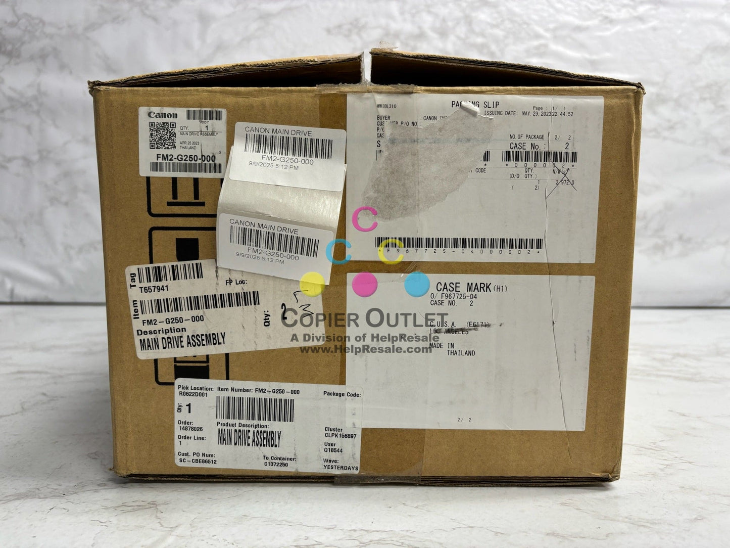 New Open Genuine Canon Main Drive Assembly FM2-G250-000, FM2G250000