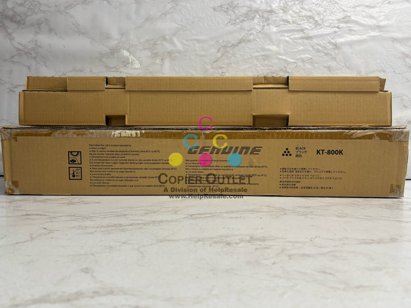 Open Genuine KIP 850,870,880 Black Toner KT-800K Z350970010N (1 Toner Only)