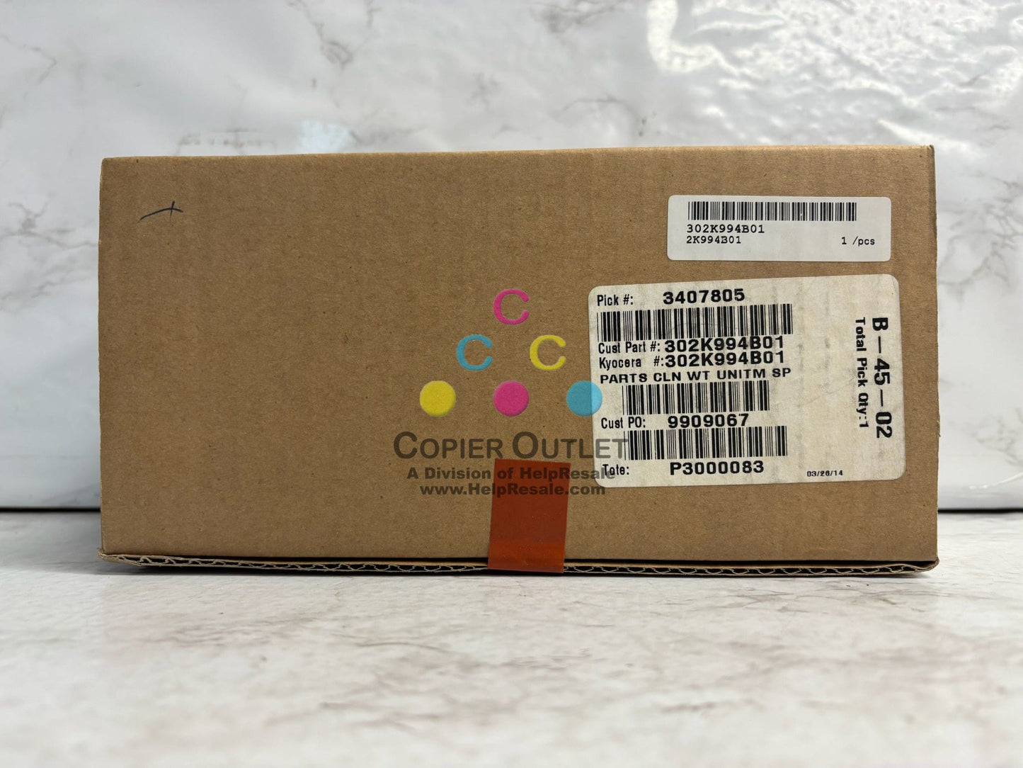 New Genuine Kyocera TASKalfa 6551ci,7551ci CLN WT Unit 302K994B01
