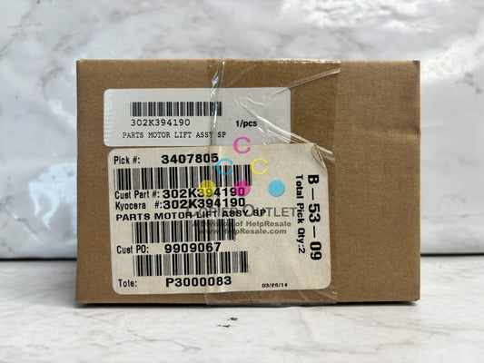 New OEM Kyocera TASKalfa 3051ci,3500i, Lift Motor Assembly 302K394190 (2K394190)