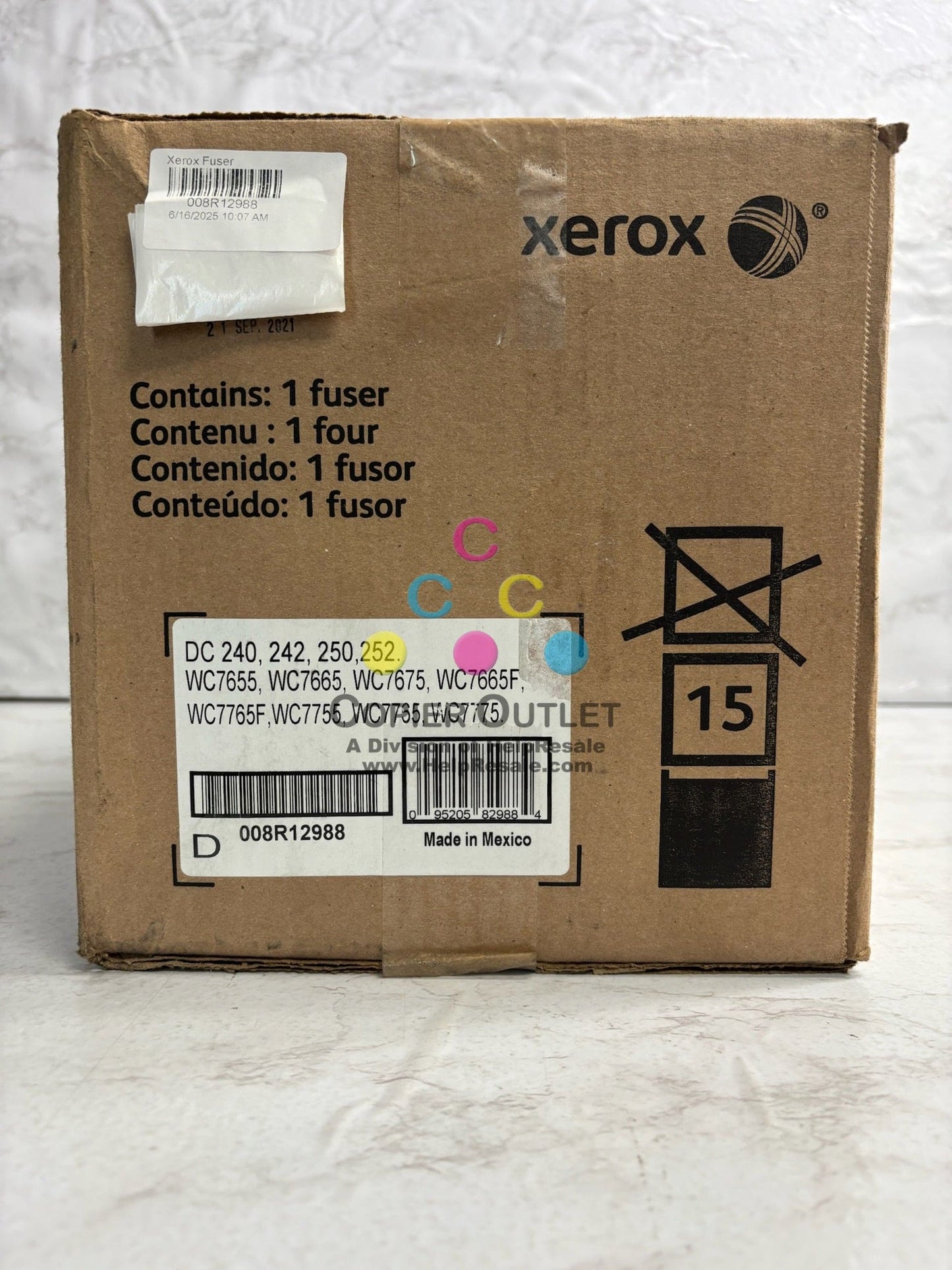 New Genuine Xerox DocuColor 240,242,250 Fuser Assembly 008R12988 (Same Day Shipping)