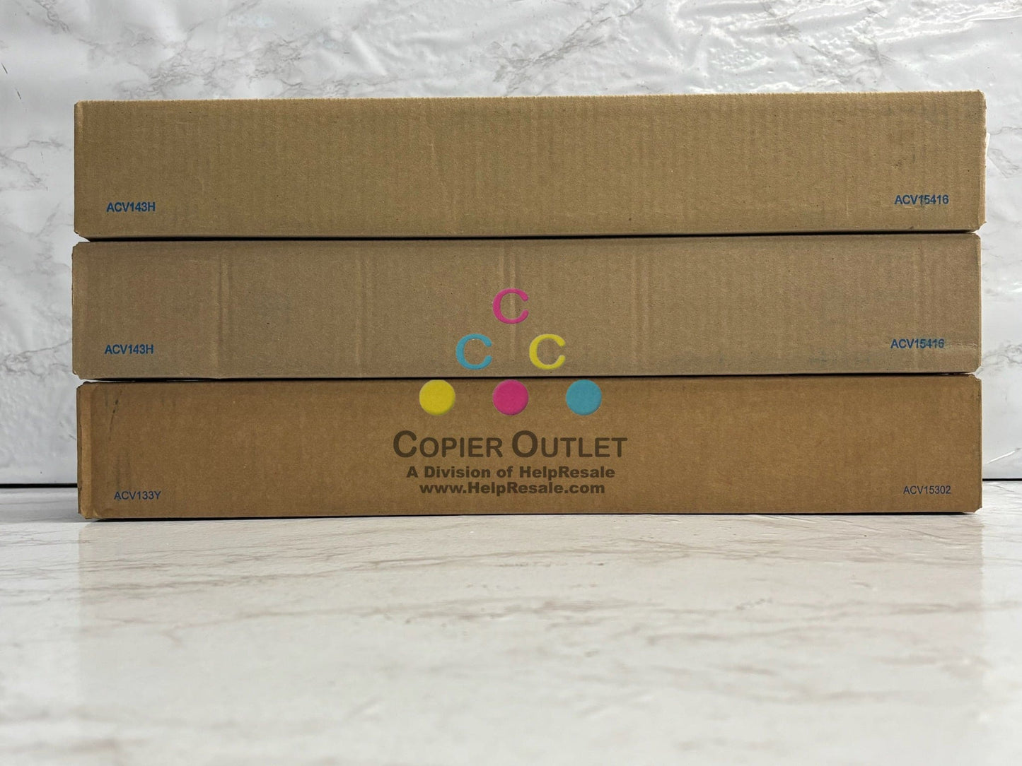 3 New Genuine Konica BH C360i,C450i CCM Low Yield Toners TN626 (No Yellow,Black)