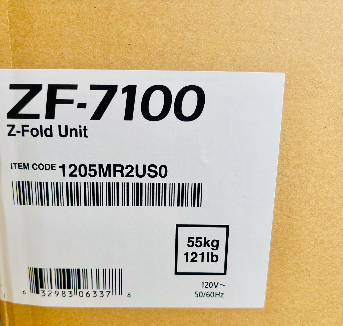 New Genuine Kyocera TASKalfa MZ7001ci, MZ6001ci X- Fold Unit ZF-7100, 1205MR2US0