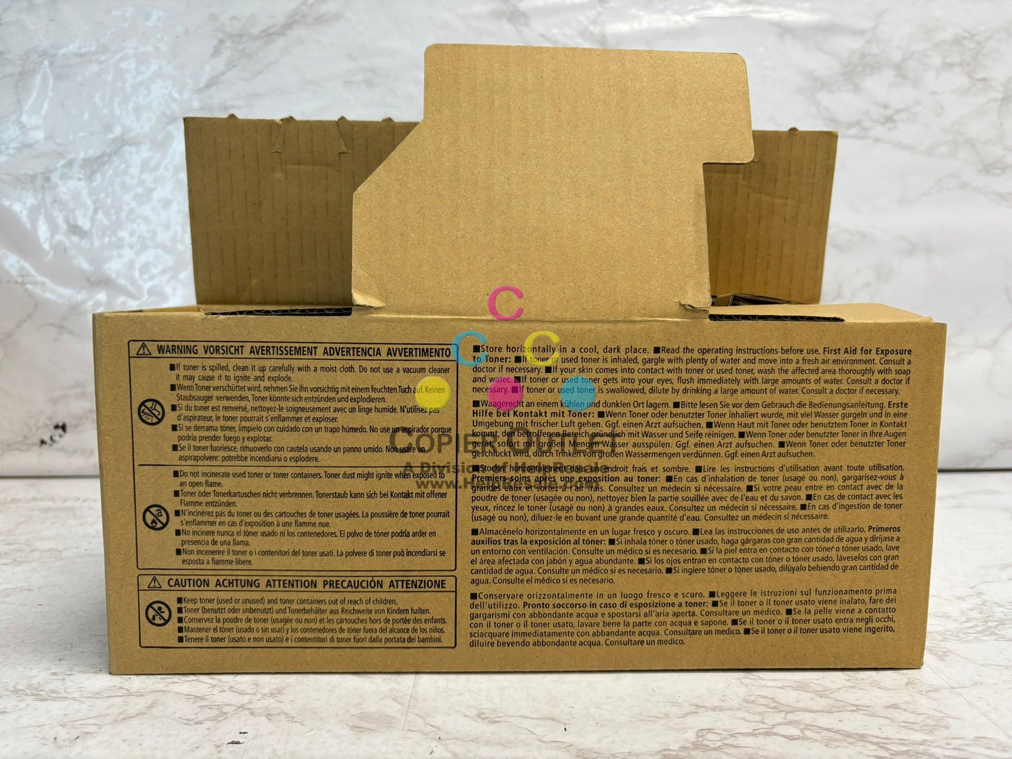 New Open Genuine Ricoh Savin Lanier P C600 Yellow Toner Cartridge 480313