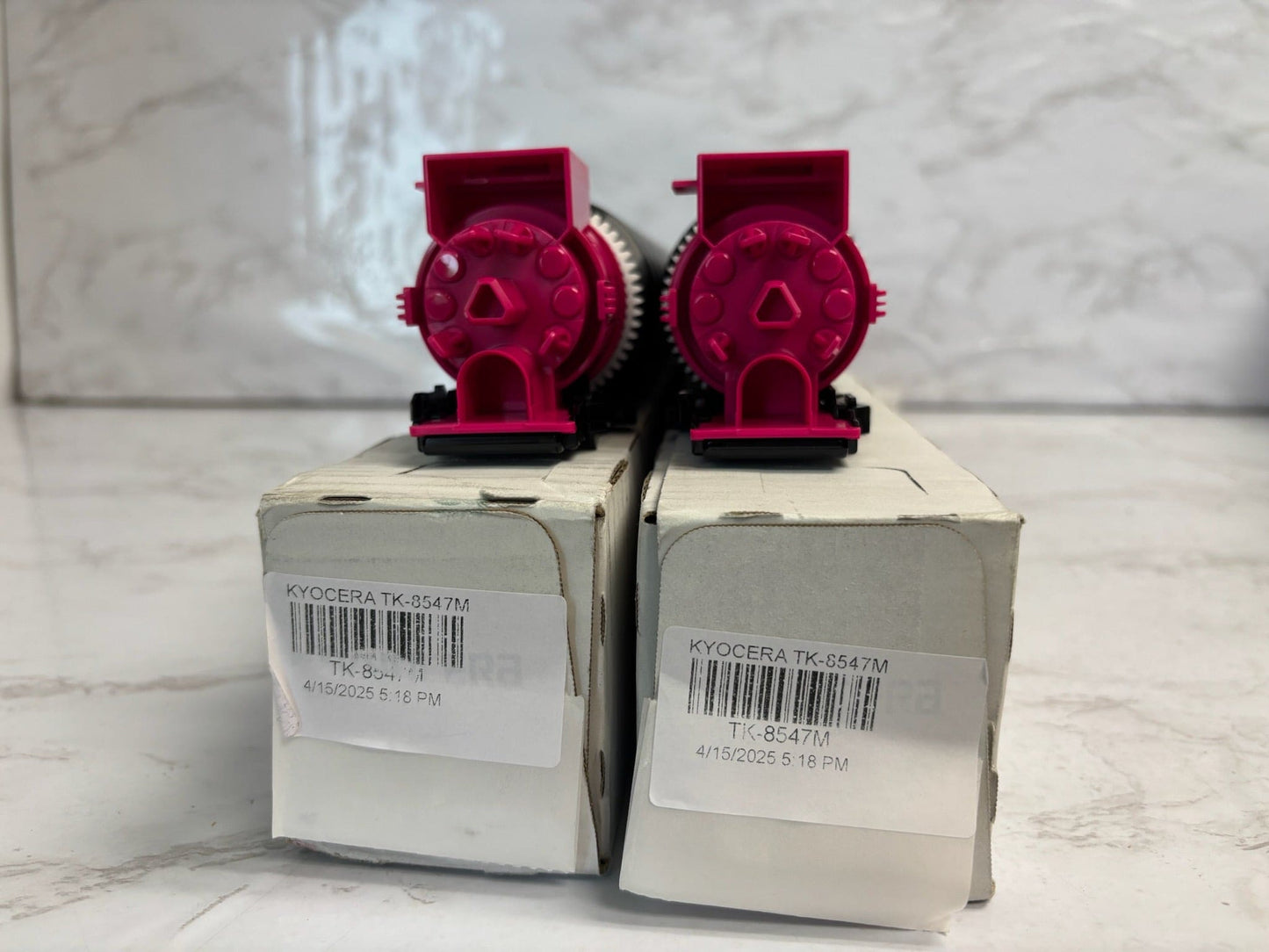 2 New Open OEM Kyocera TASKalfa 4054ci,5054ci TK-8547M Magenta Toners
