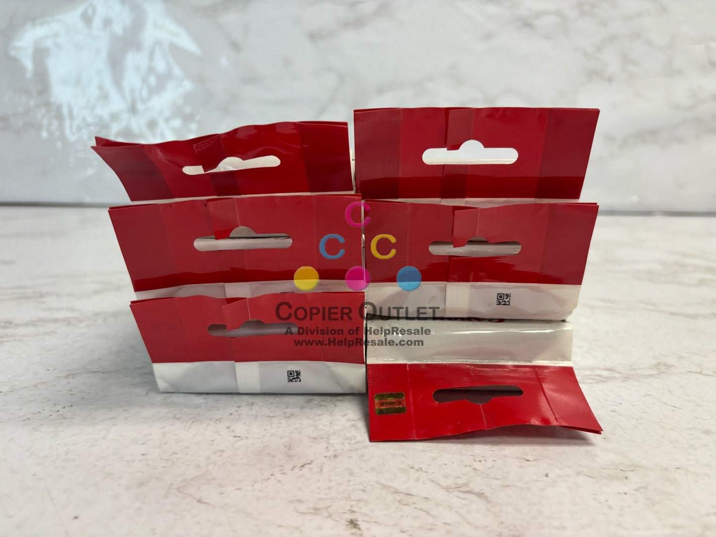 6 New OEM Canon IPF5000 IPF5100 PM Ink Cartridges PFI-101 (0888B00AA) EXP: 2014-2015