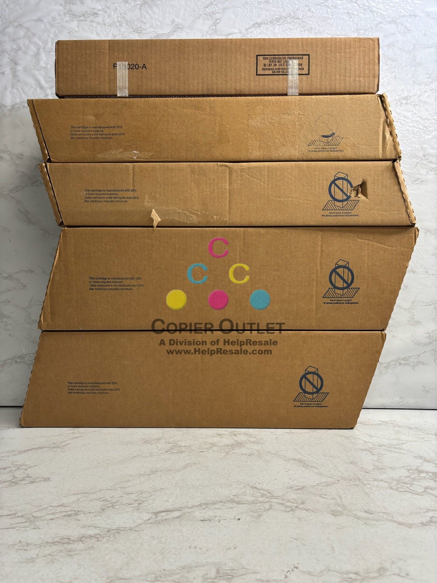 5 New Genuine Toshiba e-Studio 5540C, 6540C, CMMKK Toners T-FC65 (No Yellow)