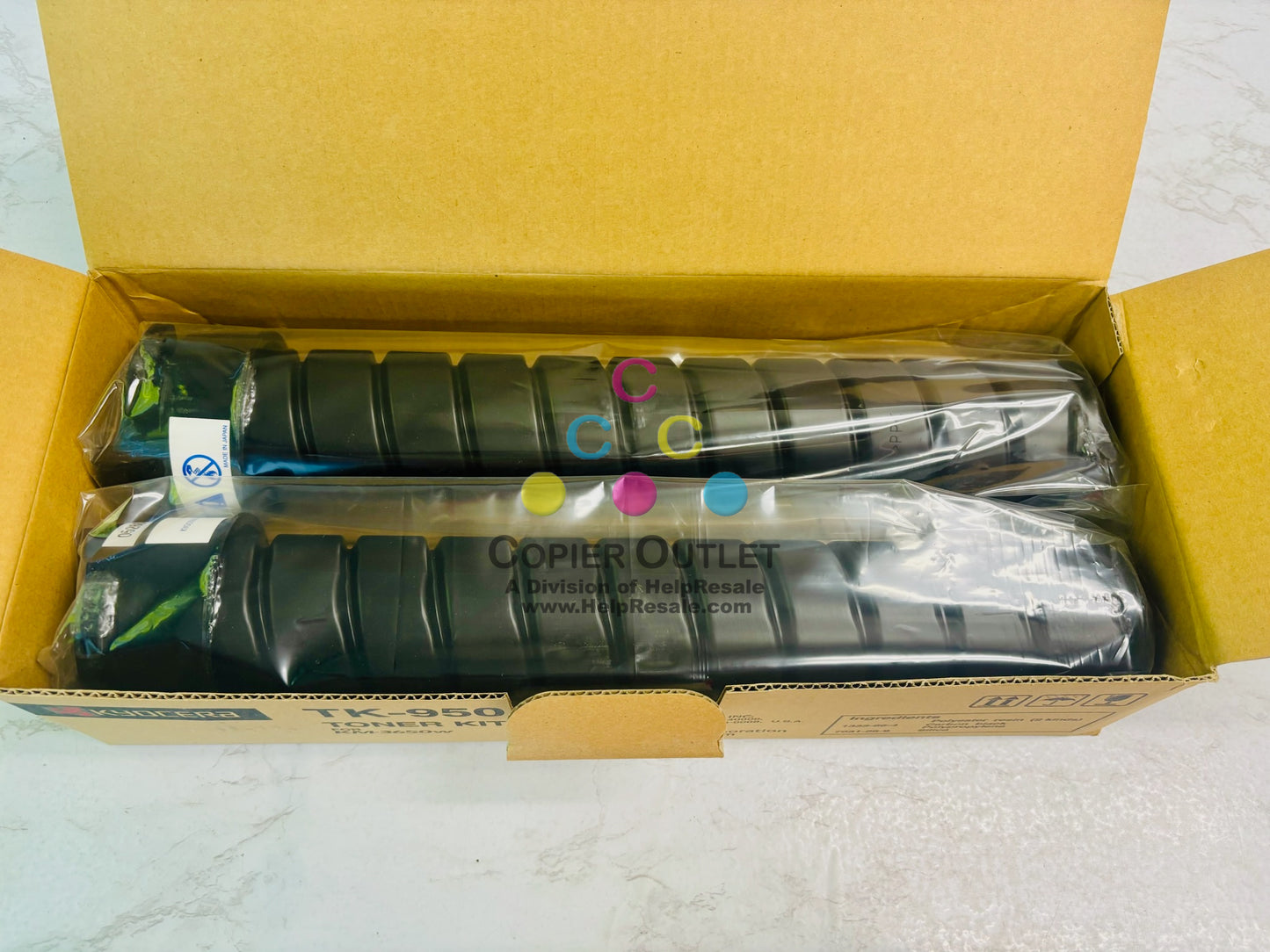 Genuine Kyocera KM-3650w Black Toner TK-950K, TK950