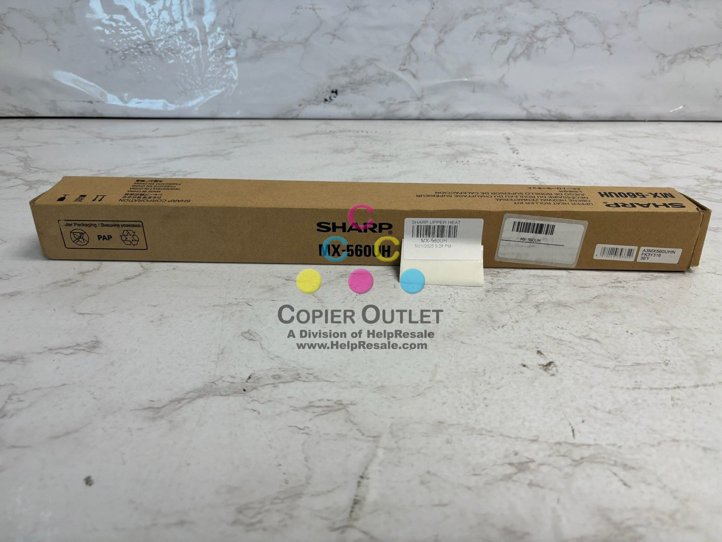 OEM Sharp MXM264N,MXM465N,MXM564N Upper Heat Roller Kit MX-560UH, MX560UH