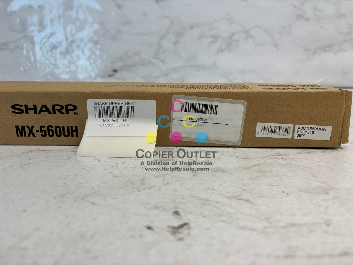 OEM Sharp MXM264N,MXM465N,MXM564N Upper Heat Roller Kit MX-560UH, MX560UH