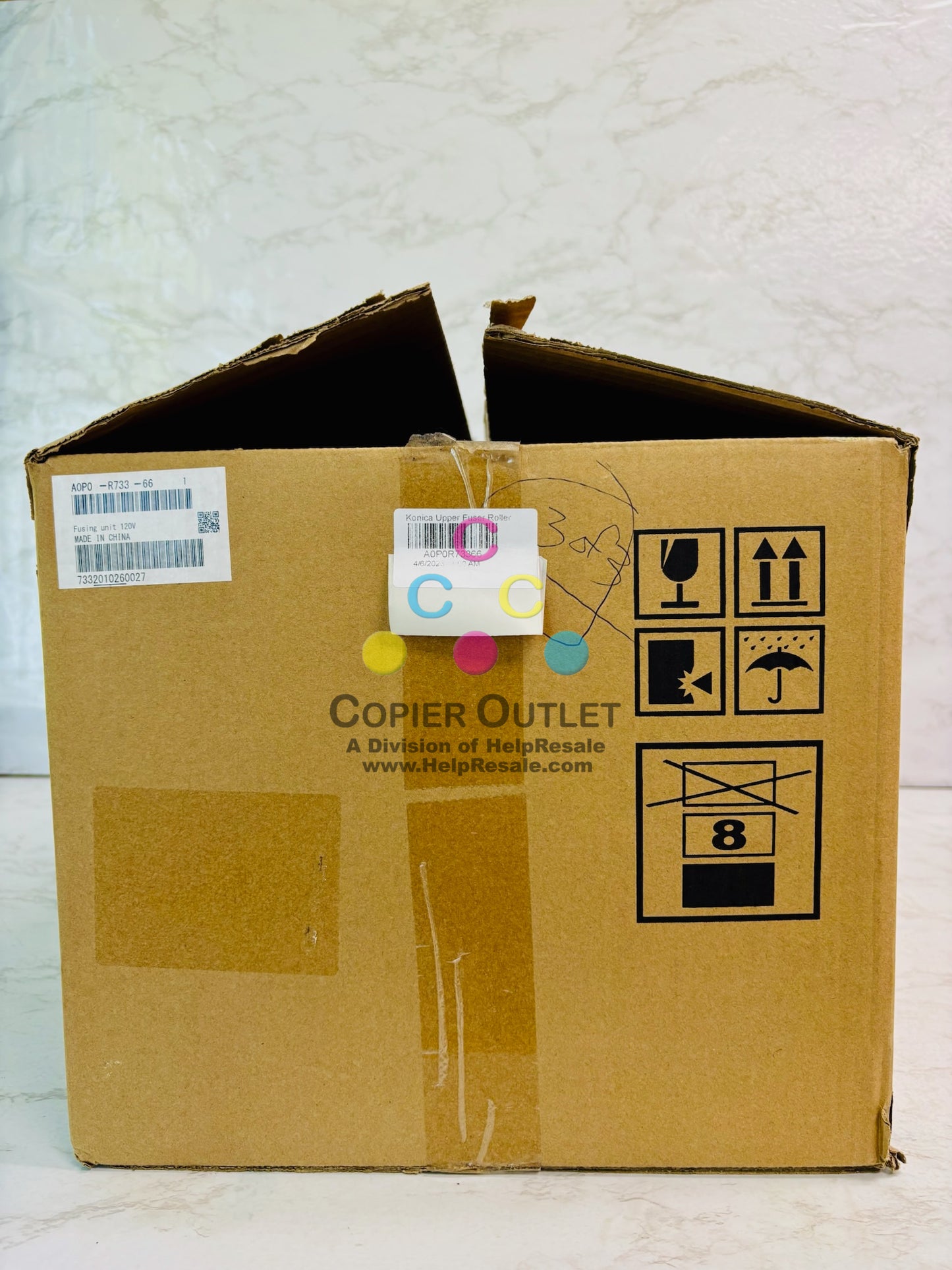 Open Genuine Konica Minolta Bizhub 552, 652, C452 Fusing Unit A0P0R73366 A0P0R73344