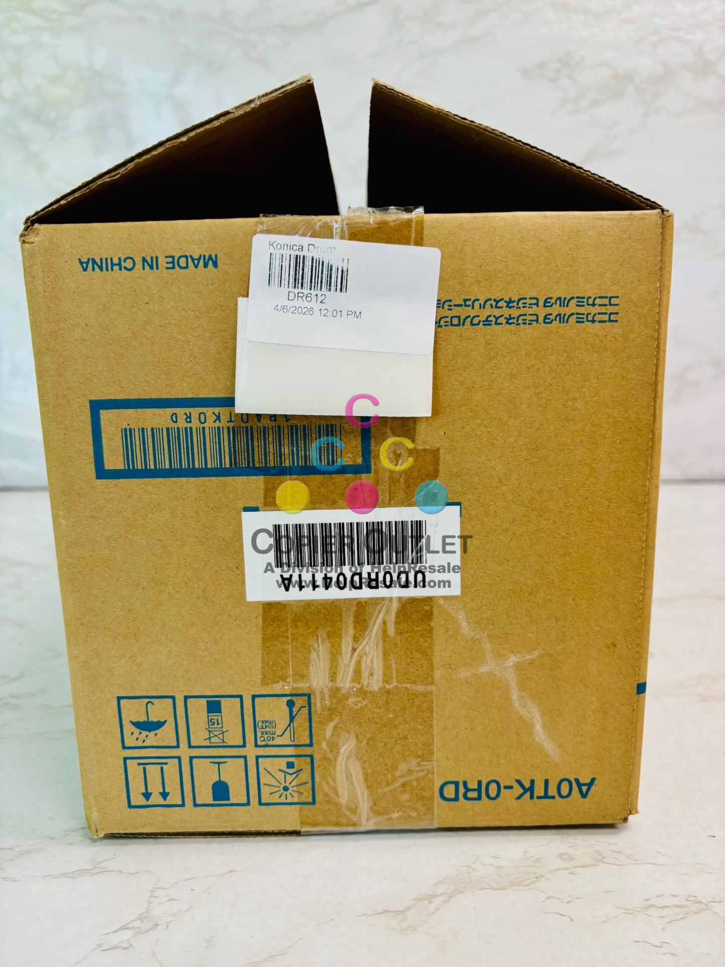 Open Genuine Konica Minolta bizhub 552, 652, C452 Black Drum Unit DR612K