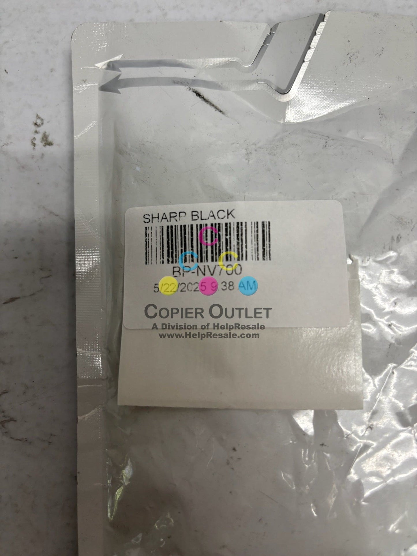 New OEM Sharp BP-50M26,BP-50M31 Black Developer BP-NV700 (BPNV700)