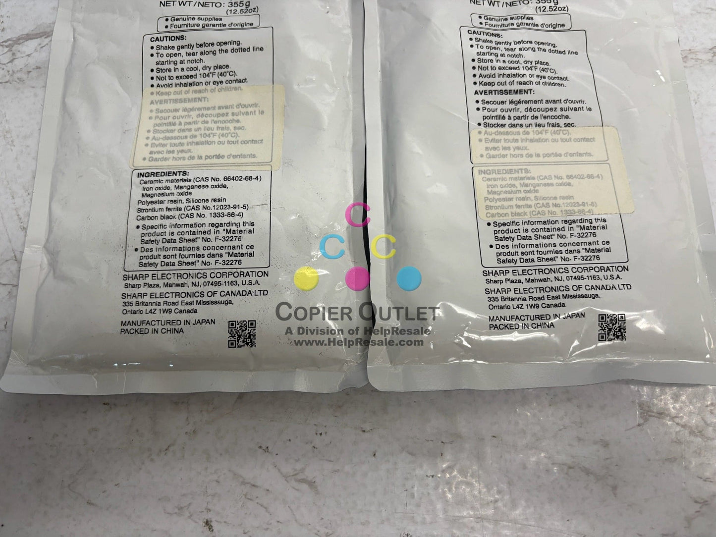 4 New OEM Sharp MX-6240N,MX-6500N CCMM Developers MX-62NV-SA, MX62NVSA