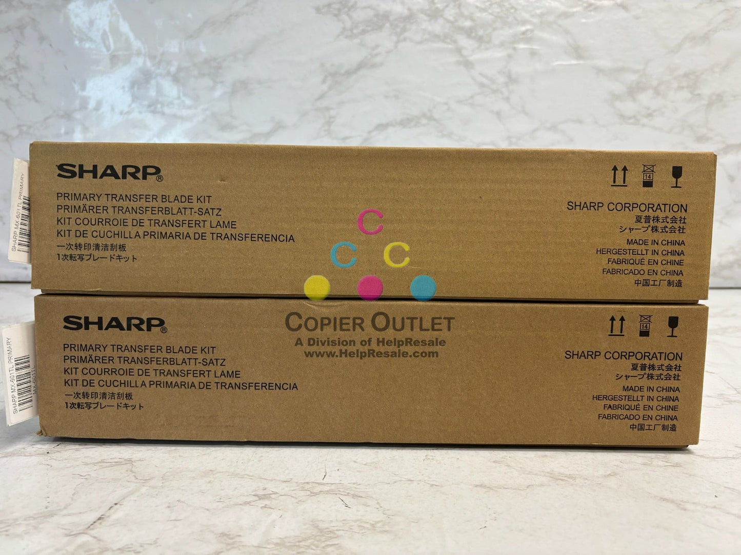 2 OEM Sharp MX-3051,MX-3071,MX-4051 Primary Transfer Blade Kit MX-601TL / MX601TL