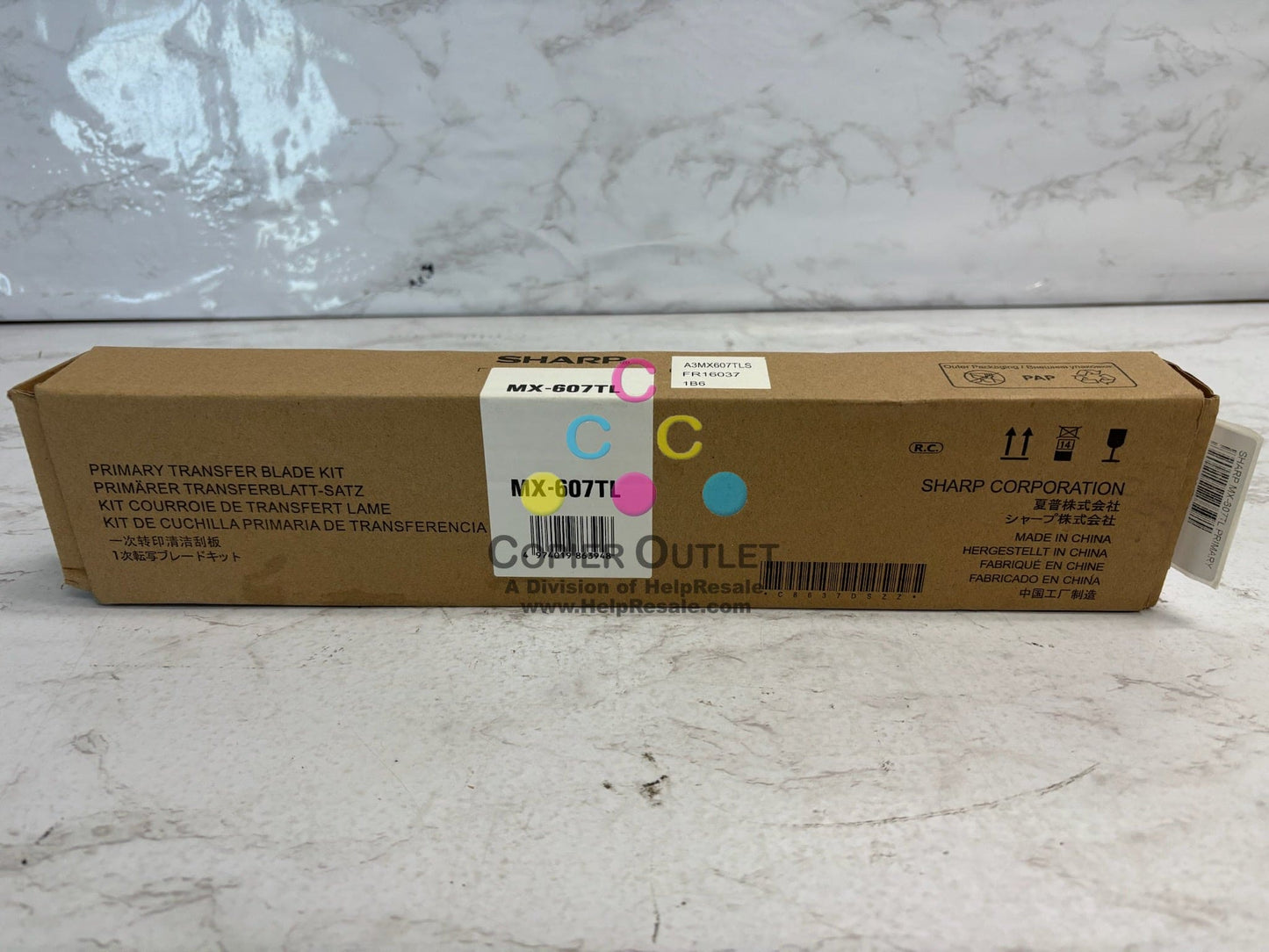 New OEM Sharp MX-3050N,MX-3050V Primary Transfer Blade Kit MX-607TL