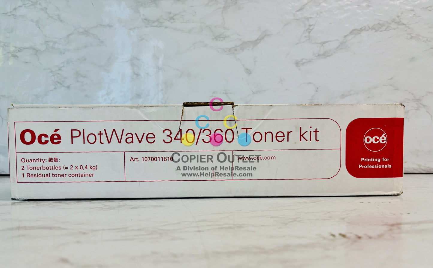 Genuine Océ PlotWave 340, 360 Black Toner Kit 1070011810