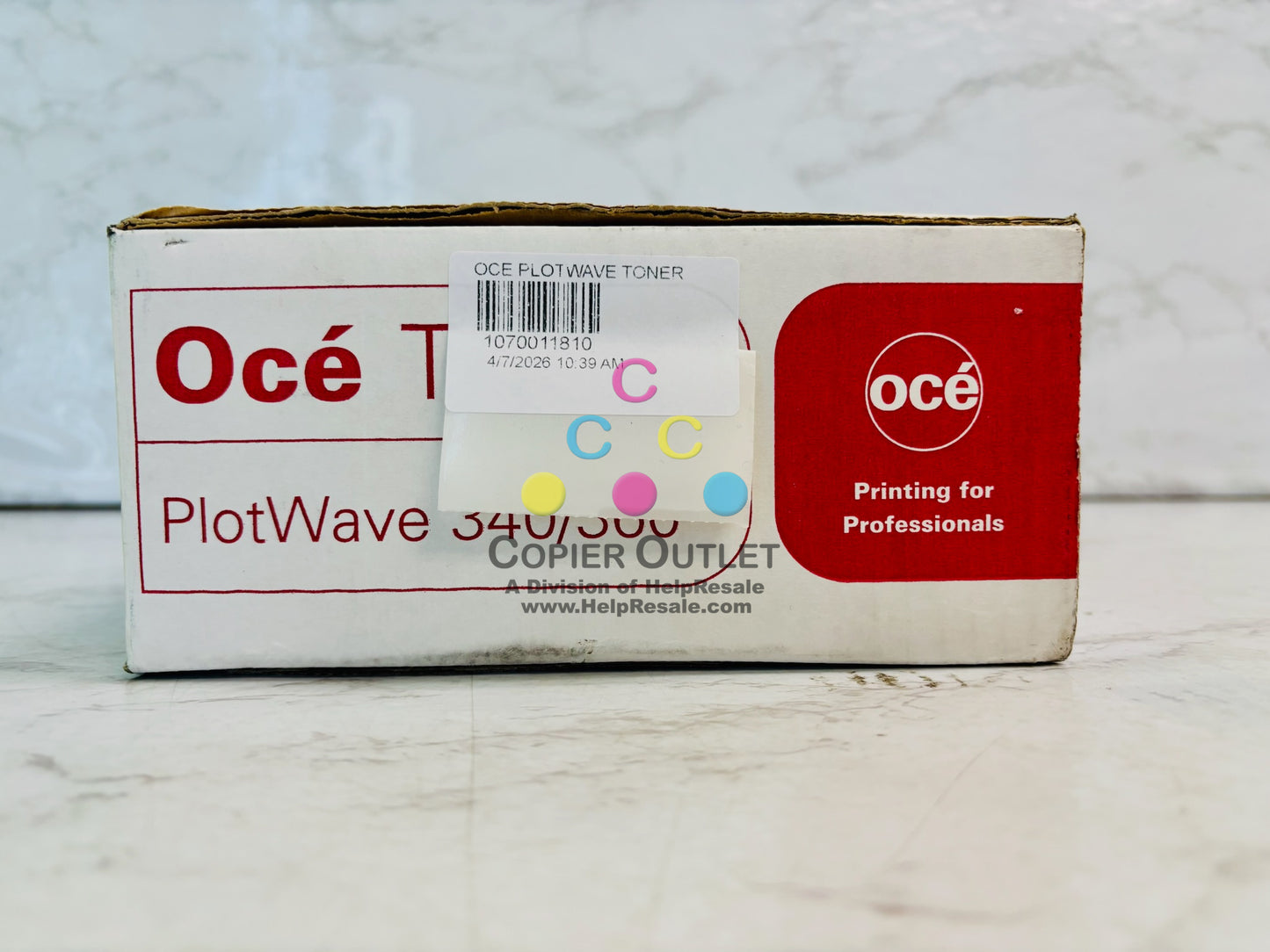 Genuine Océ PlotWave 340, 360 Black Toner Kit 1070011810