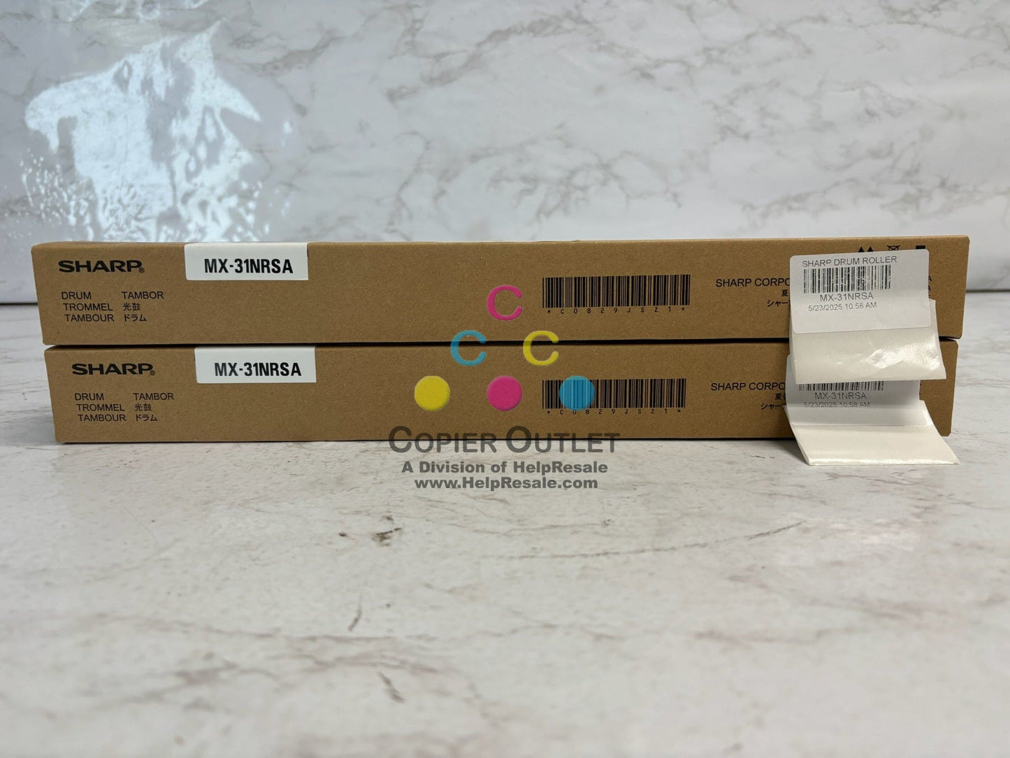 2 New OEM Sharp MX-2600N,MX-3100N Drum Only MX-31NRSA