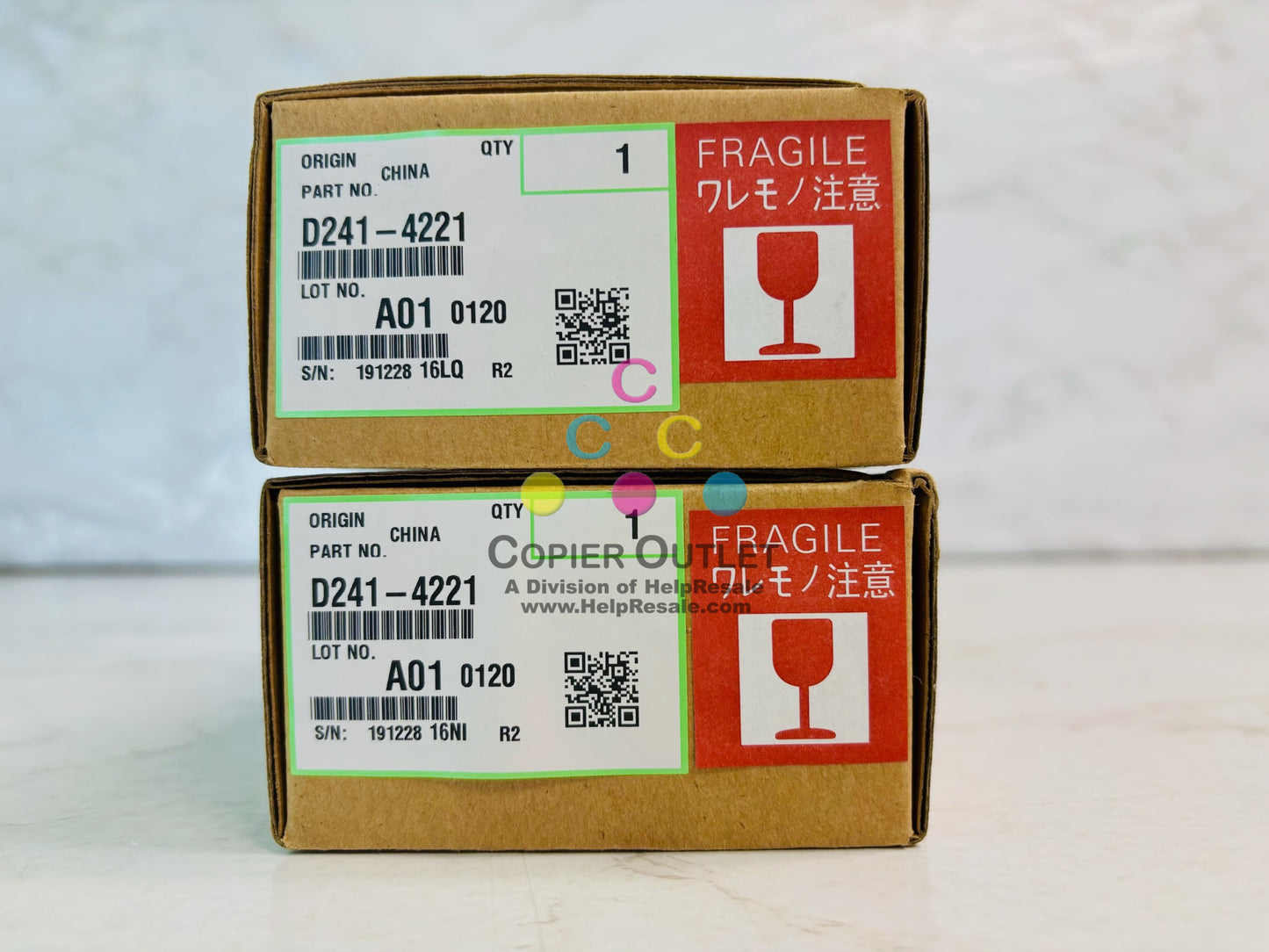 2 Genuine Ricoh MP C3003, C3503 Fusing Striper Plate D241-4221, D2414221