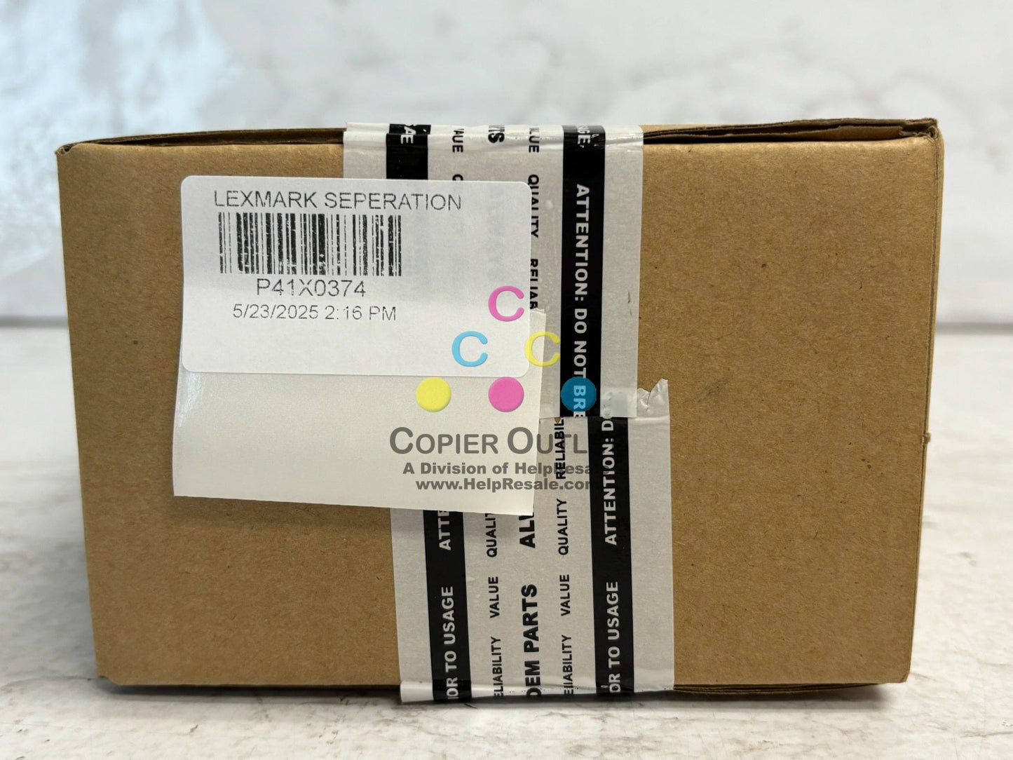 New OEM Lexmark C4342,C4352,CS720de,CS725de,CS735de Separation Block 41X0374