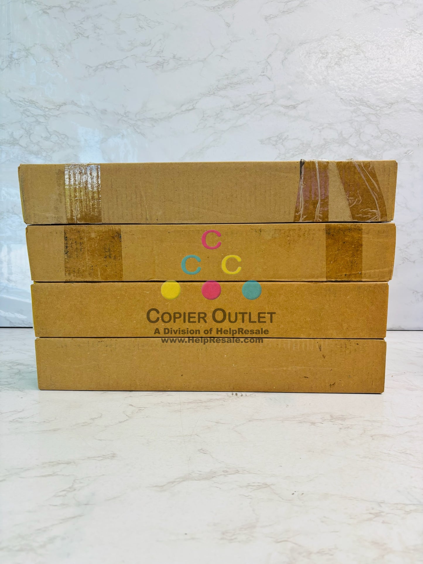 4 Genuine Konica Minolta bizhub C224, C224e Yellow Toner TN321Y (Bad Box)