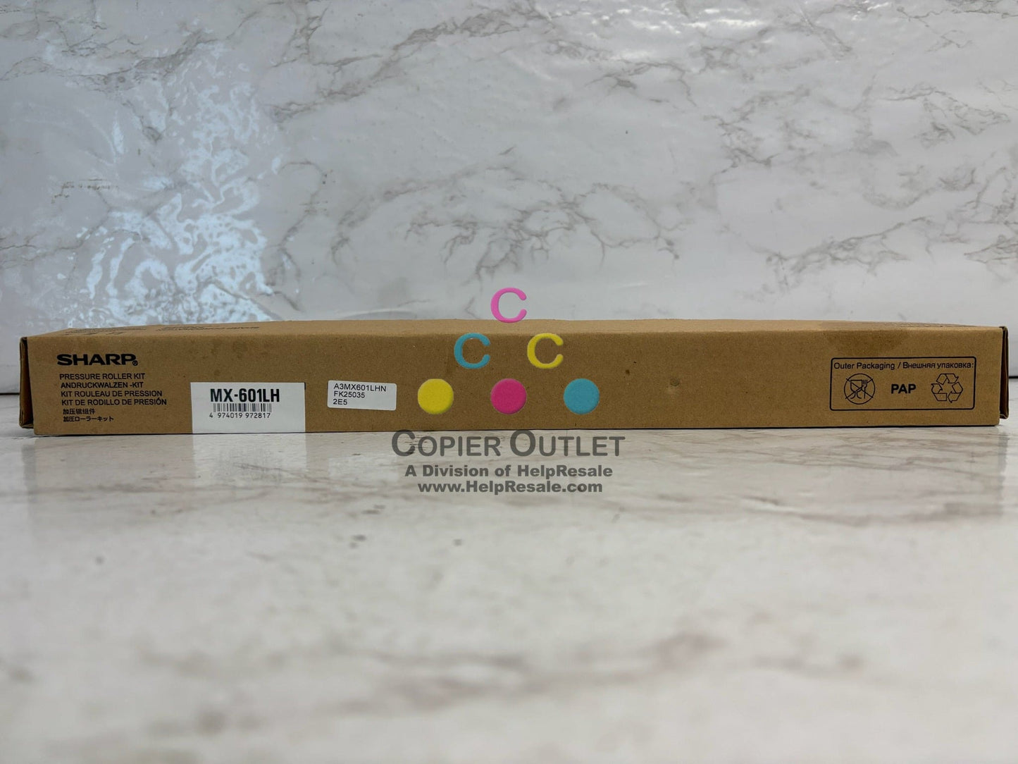 New OEM Sharp MX-2651,MX-3051 Pressure Roller MX-601LH, MX601LH (NROLi2202FCZZ)