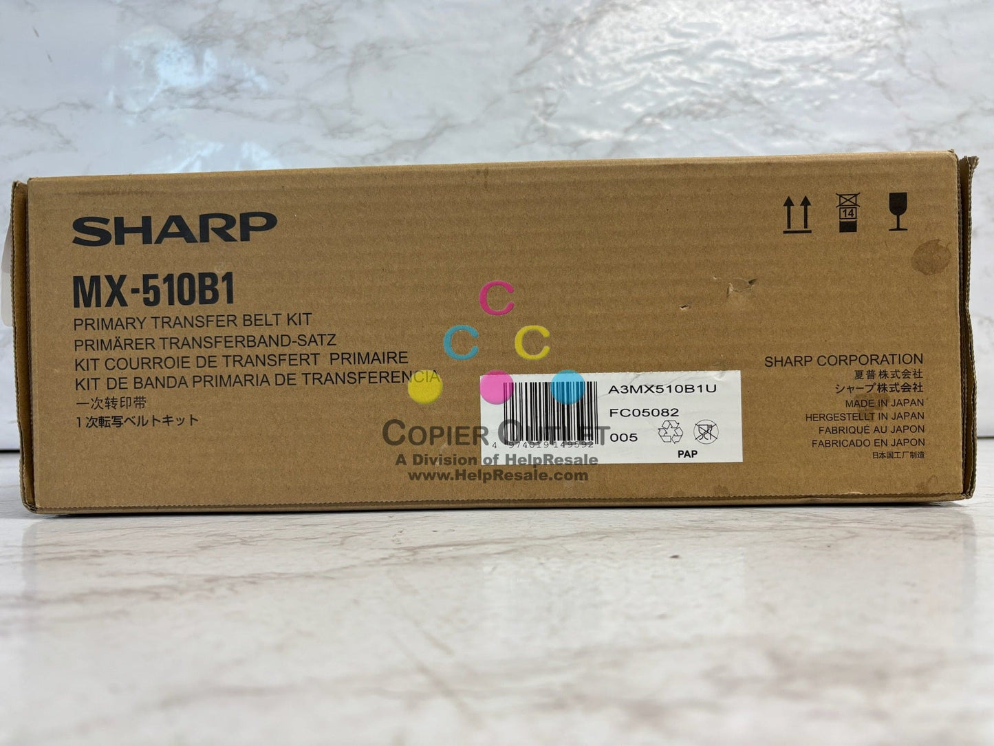 New OEM Sharp MX-4110N,MX-5110N Primary Transfer Belt - 300K MX-510B1,MX510B1