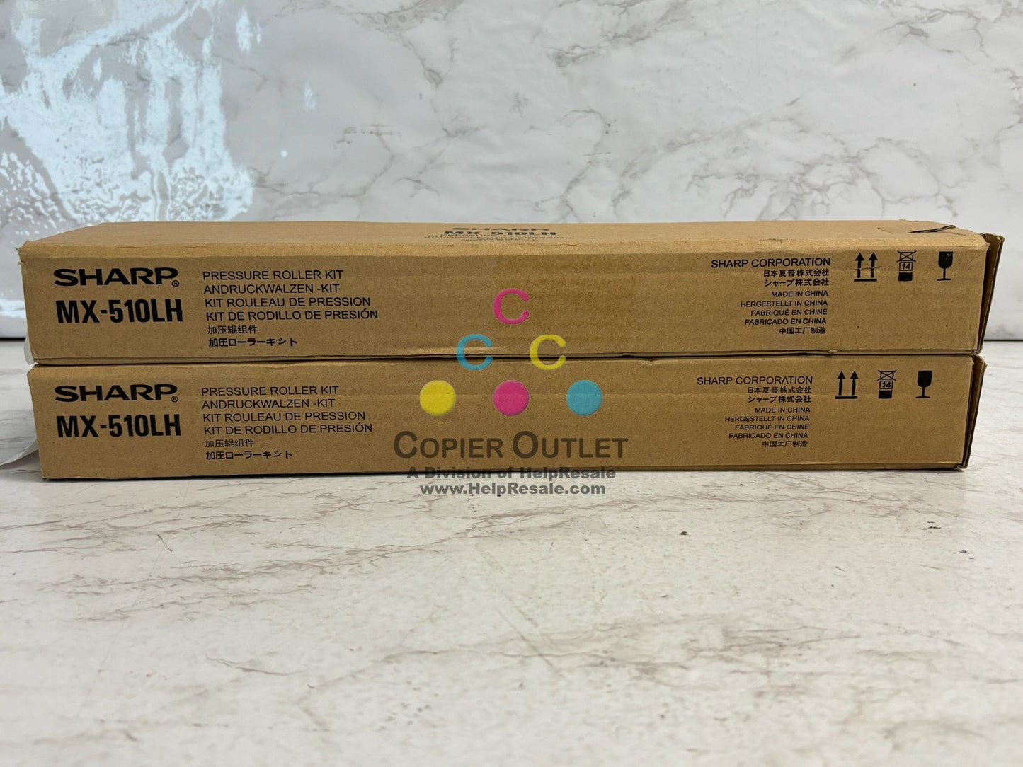 2 OEM Sharp MX-3110N,MX-4110N,MX-5110N Pressure Roller Kit MX-510LH, MX510LH