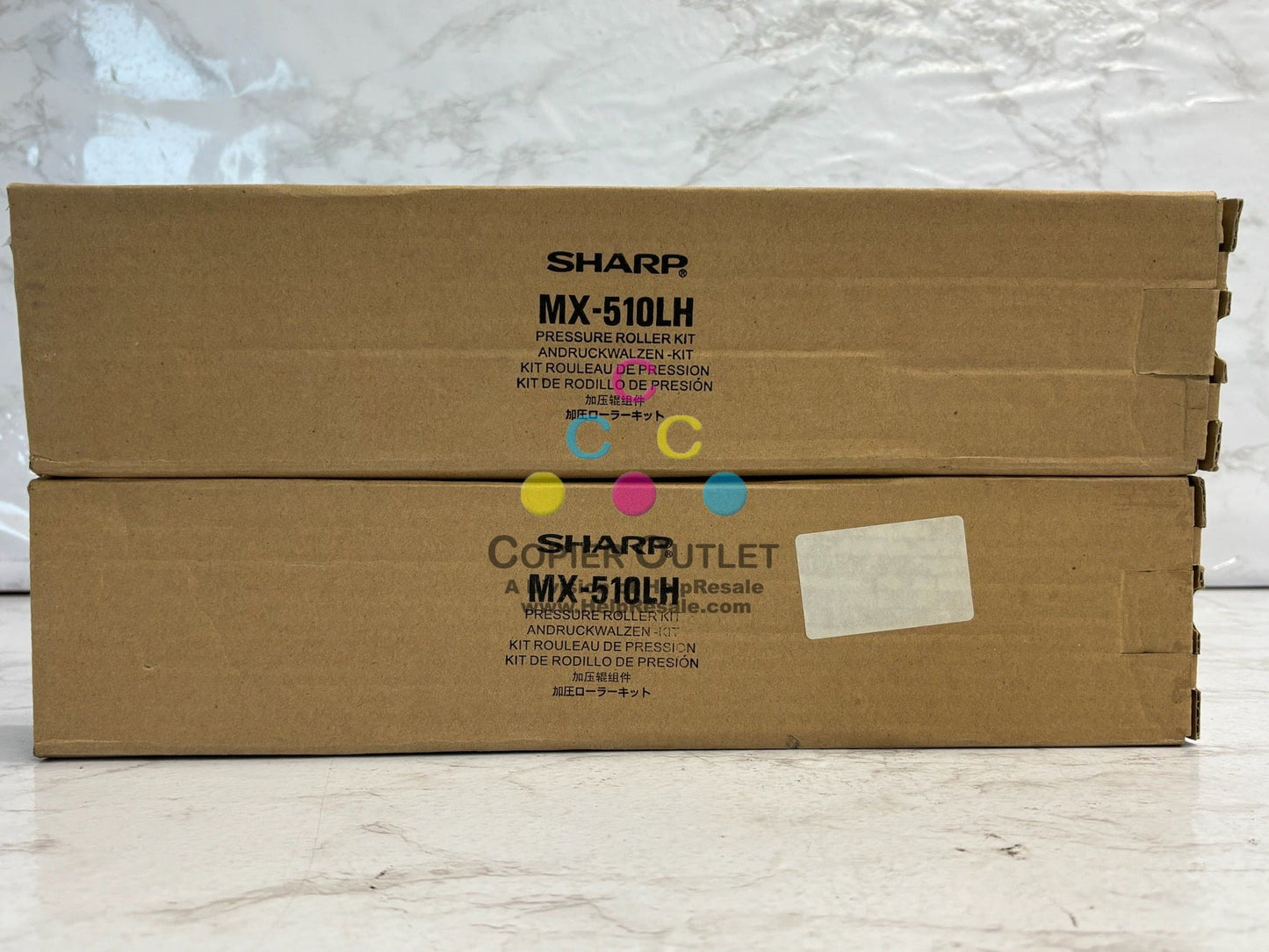 2 OEM Sharp MX-3110N,MX-4110N,MX-5110N Pressure Roller Kit MX-510LH, MX510LH